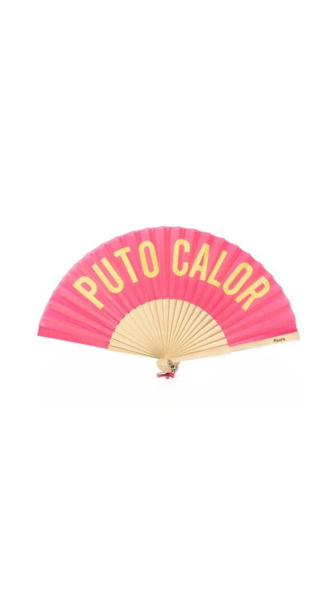 Abanico Calor Rosa