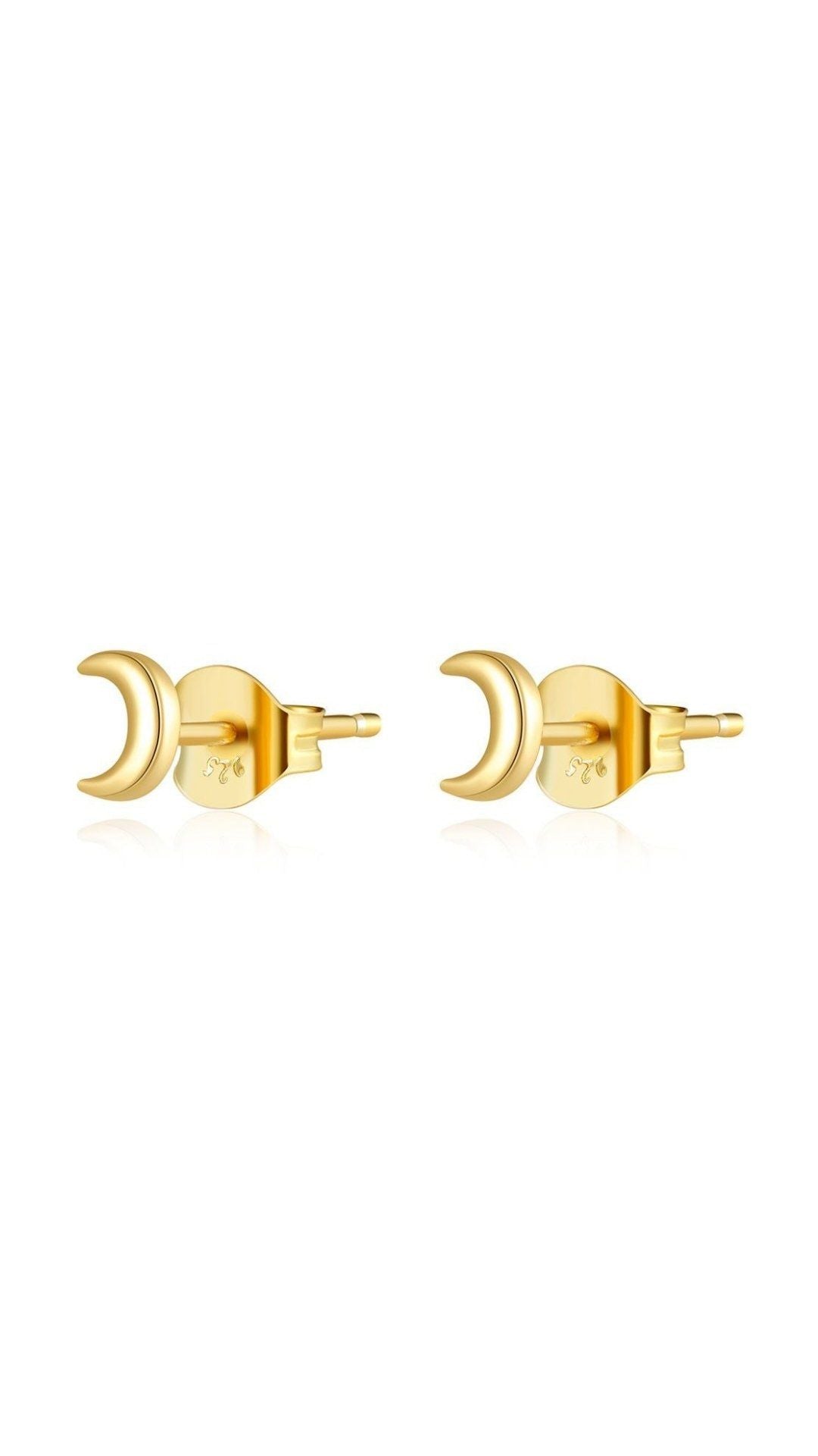 Pendientes Luna mini Dorado PENDIENTE Dorado 